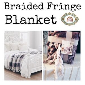 Fringe Throw Blanket